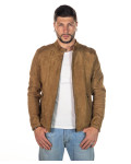 Giacca Uomo in Pelle Camoscio – U09 | Leather Trend
