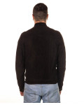 Men's Dark Brown Suede Leather Jacket - U010 | Leather Trend