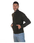 Men's Green Suede Leather Jacket - U010 | Leather Trend