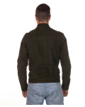 Giacca in Camoscio da Uomo Verde - U010 | Leather Trend