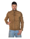 Giacca in Camoscio da Uomo Miele - U010 | Leather Trend