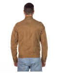 Giacca in Camoscio da Uomo Miele - U010 | Leather Trend