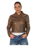 Giacca in Pelle da Donna Cuoio - Camilla | Leather Trend