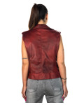 Gilet in pelle da donna – Valery Bis | Leather Trend