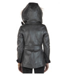 Giacca Donna Grigia in Pelle - Colima | Leather Trend