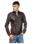 Bomber in Pelle Testa di Moro da Uomo - Napoli | Leather Trend